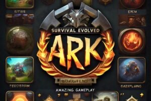 ark: survival evolved (2017) game icons banners